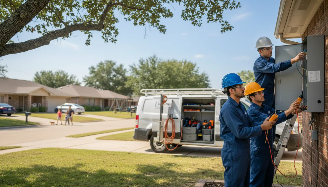 Certified electrician providing emergency electrical services in Hathorne, MA